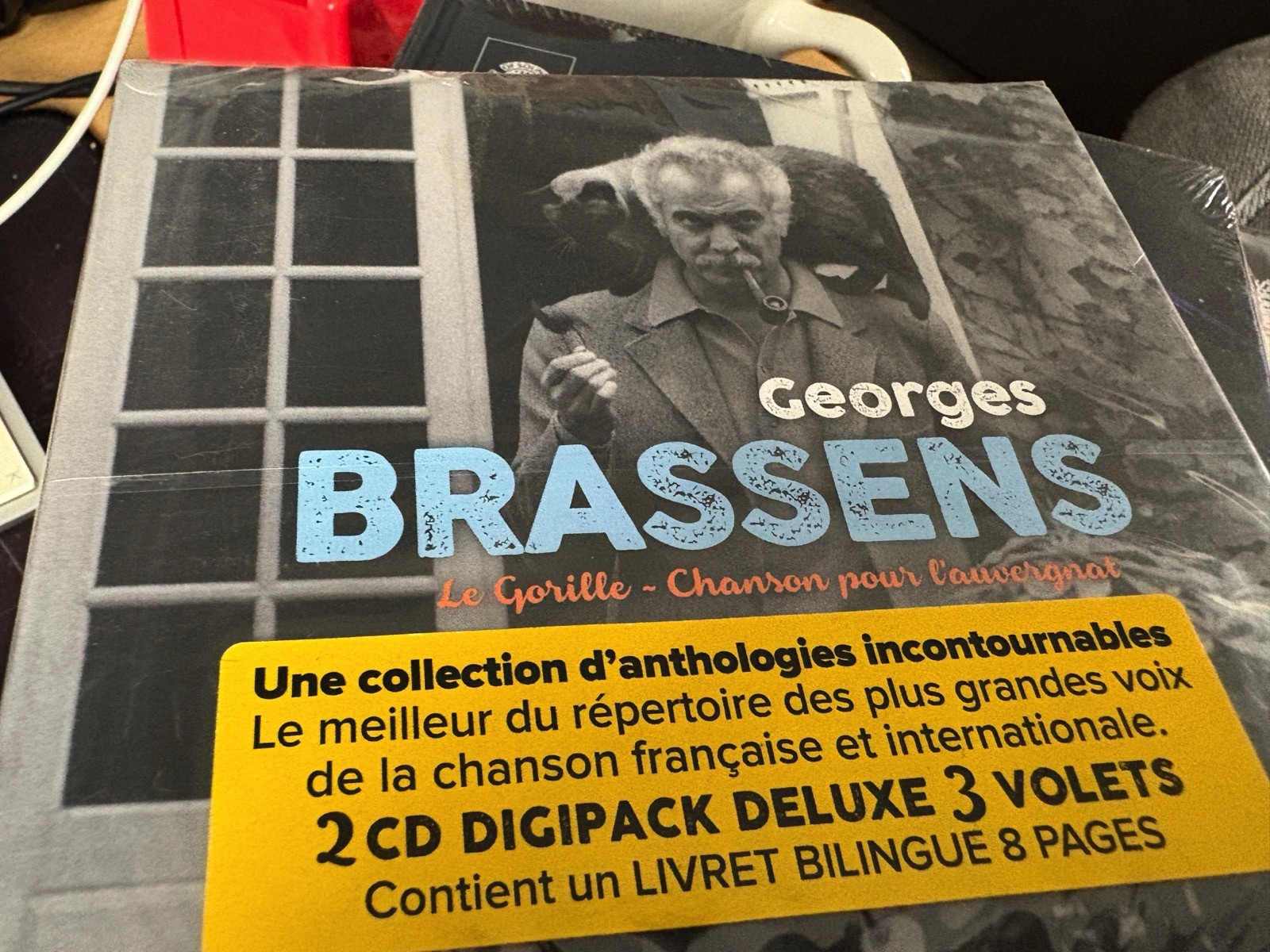 Georges Brassens - La Gorille + Chanson Pour L'Auvergnat CD Digipak NEW