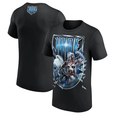 WWE Jade Cargill Black T-Shirt , Shattered Glass