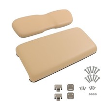 Beige Front Seat Bottom Back Cushion Set For Club Car DS 2000.5-Up Golf Cart
