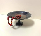 Silver Footed Pedestal Bowl 