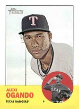 2012 Topps Heritage #303 Alexi Ogando