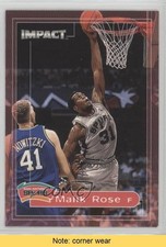 1999-00 Skybox Impact Malik Rose #115 READ 3c7