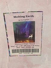 Diamond Art Club  Melting Earth  RETIRED - New / Sealed