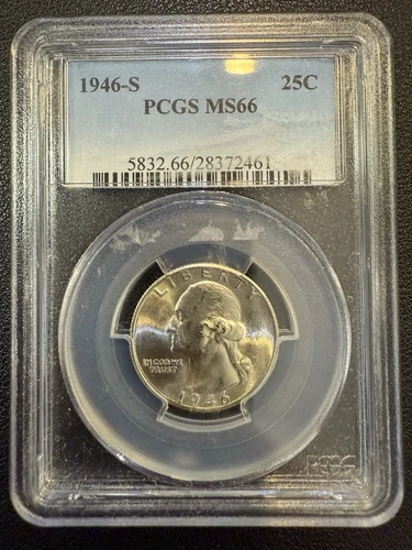 1946-S Washington Quarter PCGS MS66 - B49332