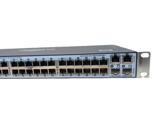 HP Procurve J9020A 48 Port Fast Ethernet Network Switch 2510-48 + 2x RJ45 / SFP - Picture 6 of 9