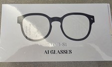 AiMB AiMB-S1 AI Smart Glasses w/ 3 Lens Sets, Bluetooth Wi-Fi