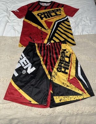 Green Hill Martial Arts Set T-Shirt & Shorts MMA / Boxing / Training