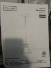 Allen + Roth Mini Pendant Light Brown Model 34298 Hardwired ETL Wall Switch — photo 4