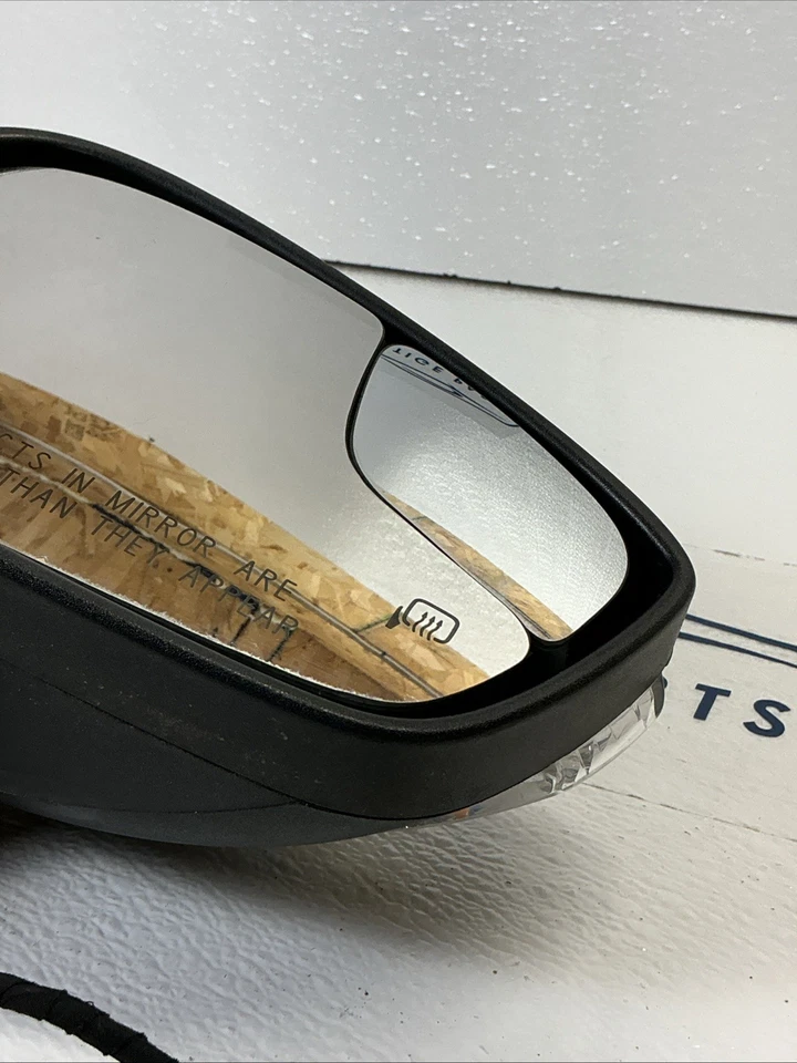 Espejo retrovisor manual Ford Fiesta 2016 conductor vista lateral izquierdo negro Foto 4 de 4