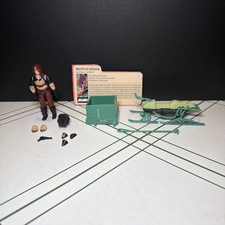 Vintage 1984 G.I. Joe ARAH Zartan w  Chameleon Swamp Skier Vehicle Complete