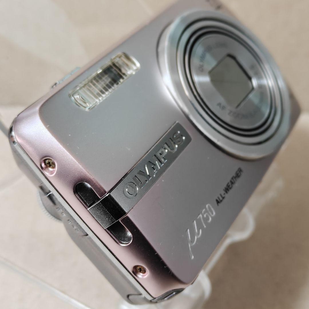 MRH-µ750 デジタルカメラ μ-750 ALL-WEATHER Olympus mju 750 all-weather digital old photo camera AF 5x