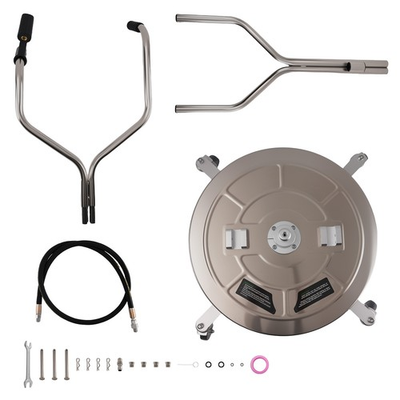 #ad #ad 24 inch Stainless Steel Pressure Washer Surface Cleaner 4 Wheels Deck Patio $232.75