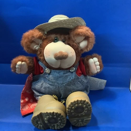 1986 Vintage Bubba Furskins Cabbage Patch Dolls- Xavier Roberts Original Plush