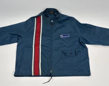 Vintage 60s 70s Beechcraft Logo Racing Swingster VTG Jacket XL Size Large USA