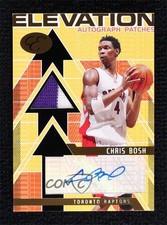 2007-08 Bowman Elevation Black 1/1 Chris Bosh #EAPCBO Patch Auto HOF 0wb