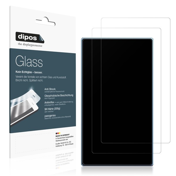2X Schutzfolie FüR Fiio JM21 Matt - Anti-Shock 9H Folie Dipos Glass-image