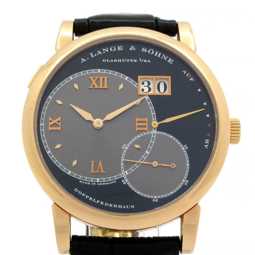 A.LANGE&SOHNE Grande Lange 1 115 031/LS1154AA 1***** Black Men's Wrist Watch