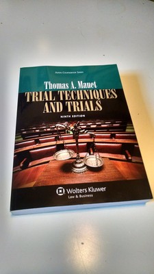 Trial Techniques and Trials + Website companion (Aspen Coursebook)