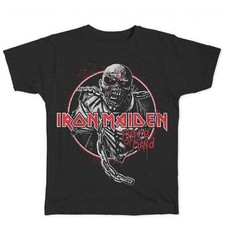 Image of Iron Maiden Piece of Mind Circle T Shirt
