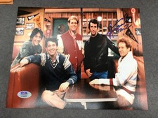 Henry Winkler Happy Days Cast signed 8x10 PSA Autograph Inscribed FONZ