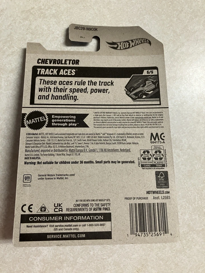 🔥2025 Chevrolet Hot Wheels #202/250 Treasure Hunt TH🔥 Foto 3 de 3