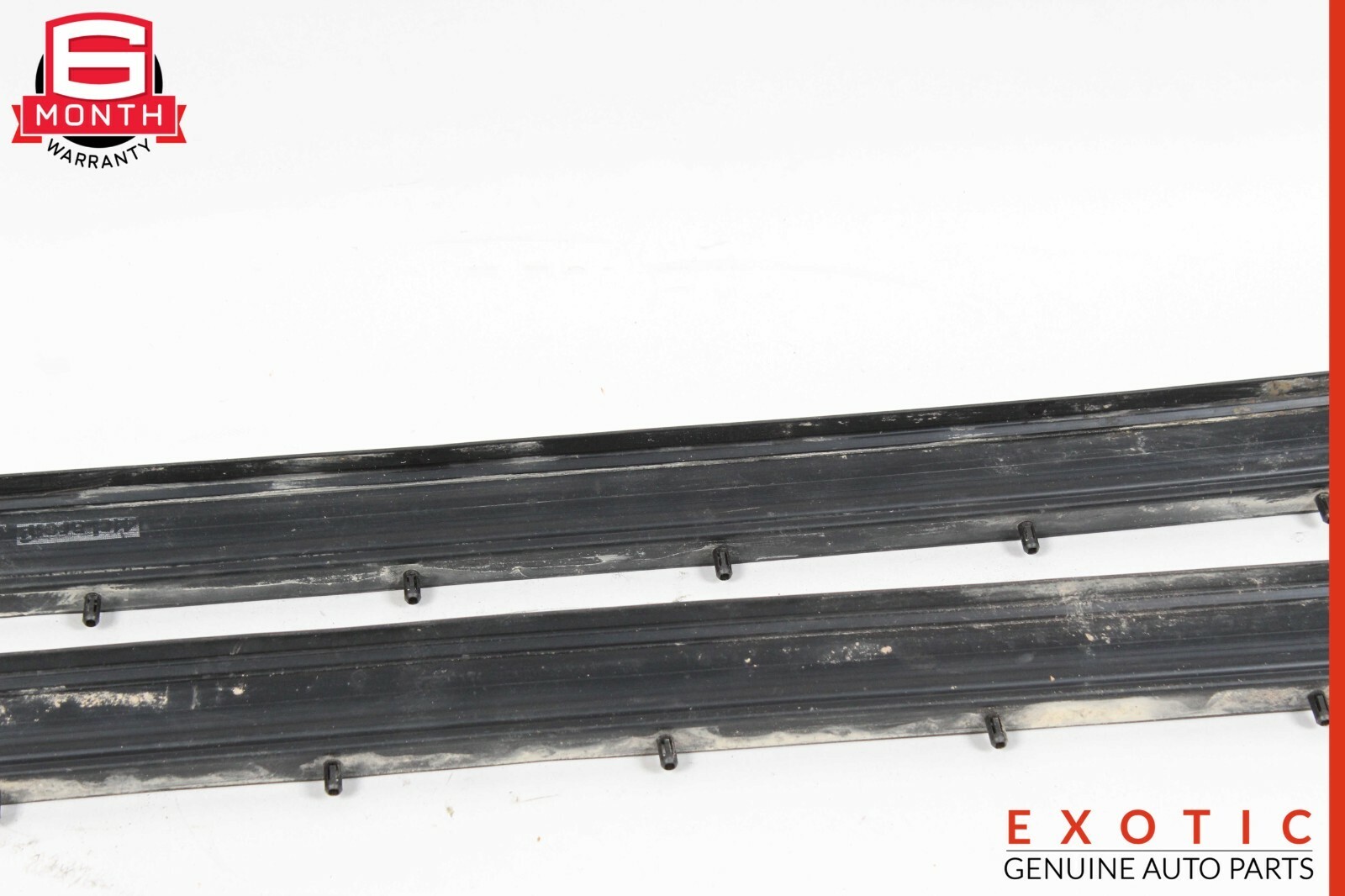 15-17 McLaren 650S Right & Left Door Weather Seal Rubber Strip OEM