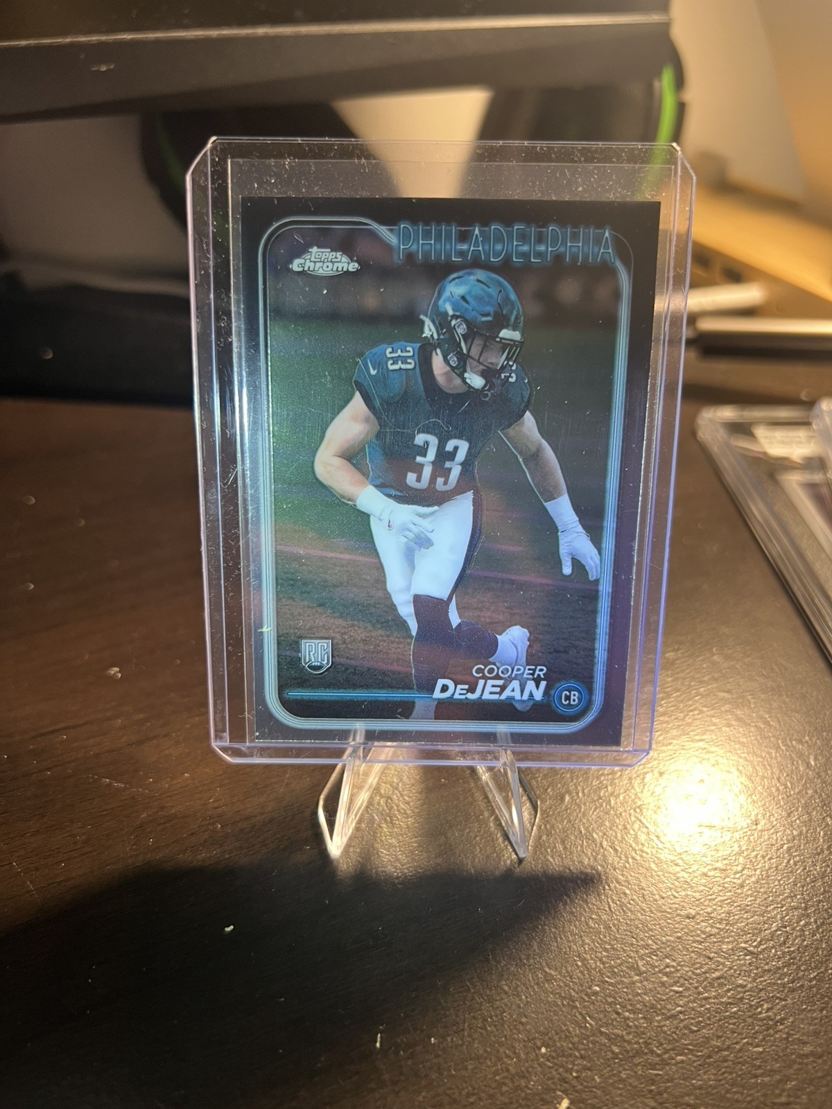 Topps 2024 Topps Chrome Cooper DeJean #232 Rookie Refractor Eagles Football