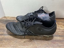 Under Armour Magnetico Elite 3 FG Black Leather 3026740-001 Men's Size 12.5 NEW