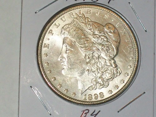 1898 P MORGAN SILVER DOLLAR BU++