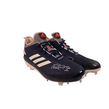 CARLOS CORREA AUTOGRAPHED GAME USED HOUSTON ASTROS CLEATS SIGNED JSA 4