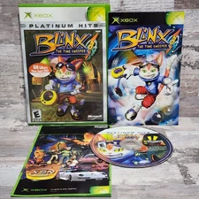 Blinx The Time Sweeper - Platinum Hits (Xbox, 2002) Includes Manual
