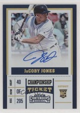 2017 Chronicles Contenders Rookie Championship Ticket 22/49 JaCoby Jones #18 4l3