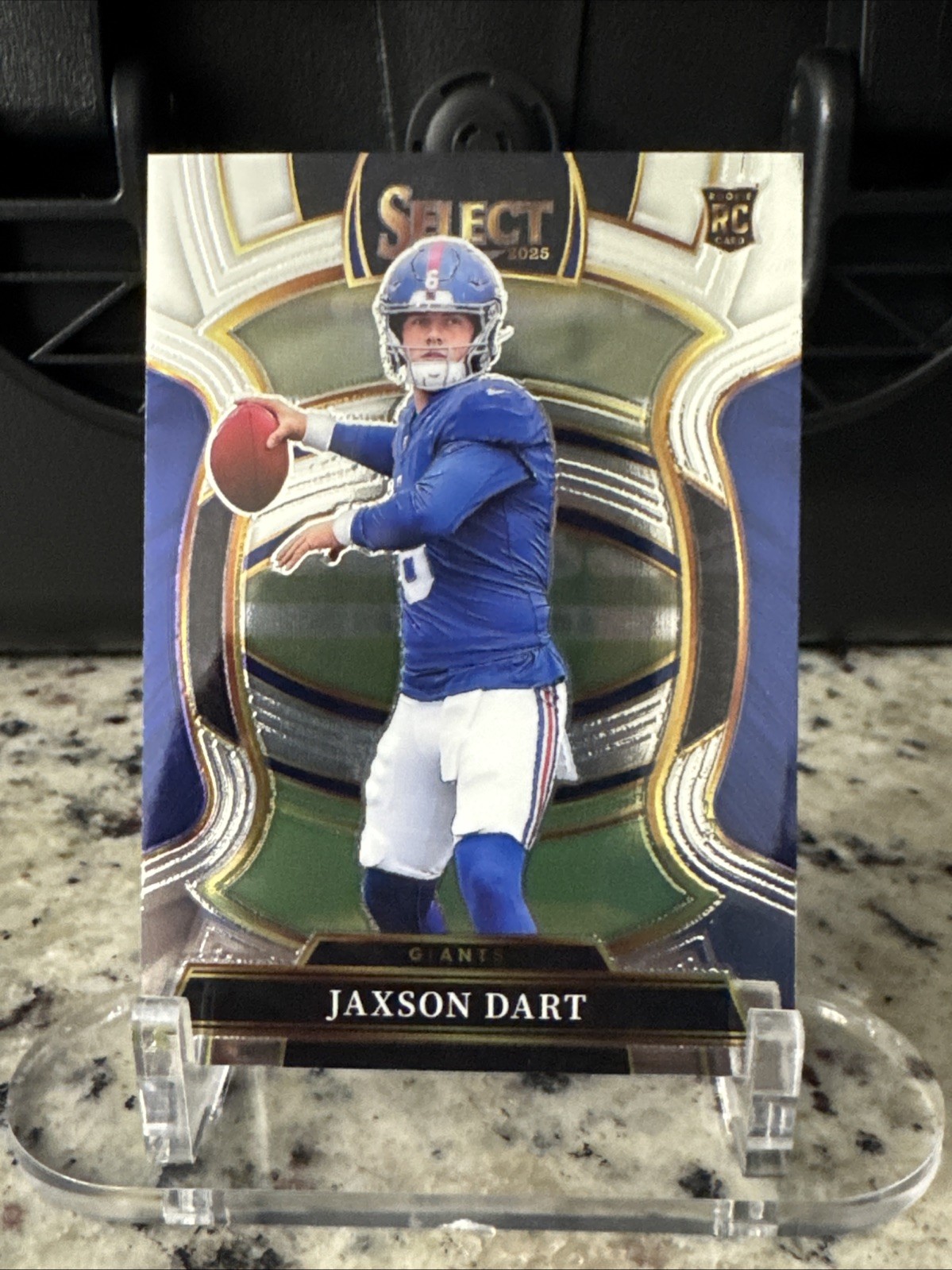 2025 Panini Select - Concourse Jaxson Dart #93 Silver Prizm (RC)