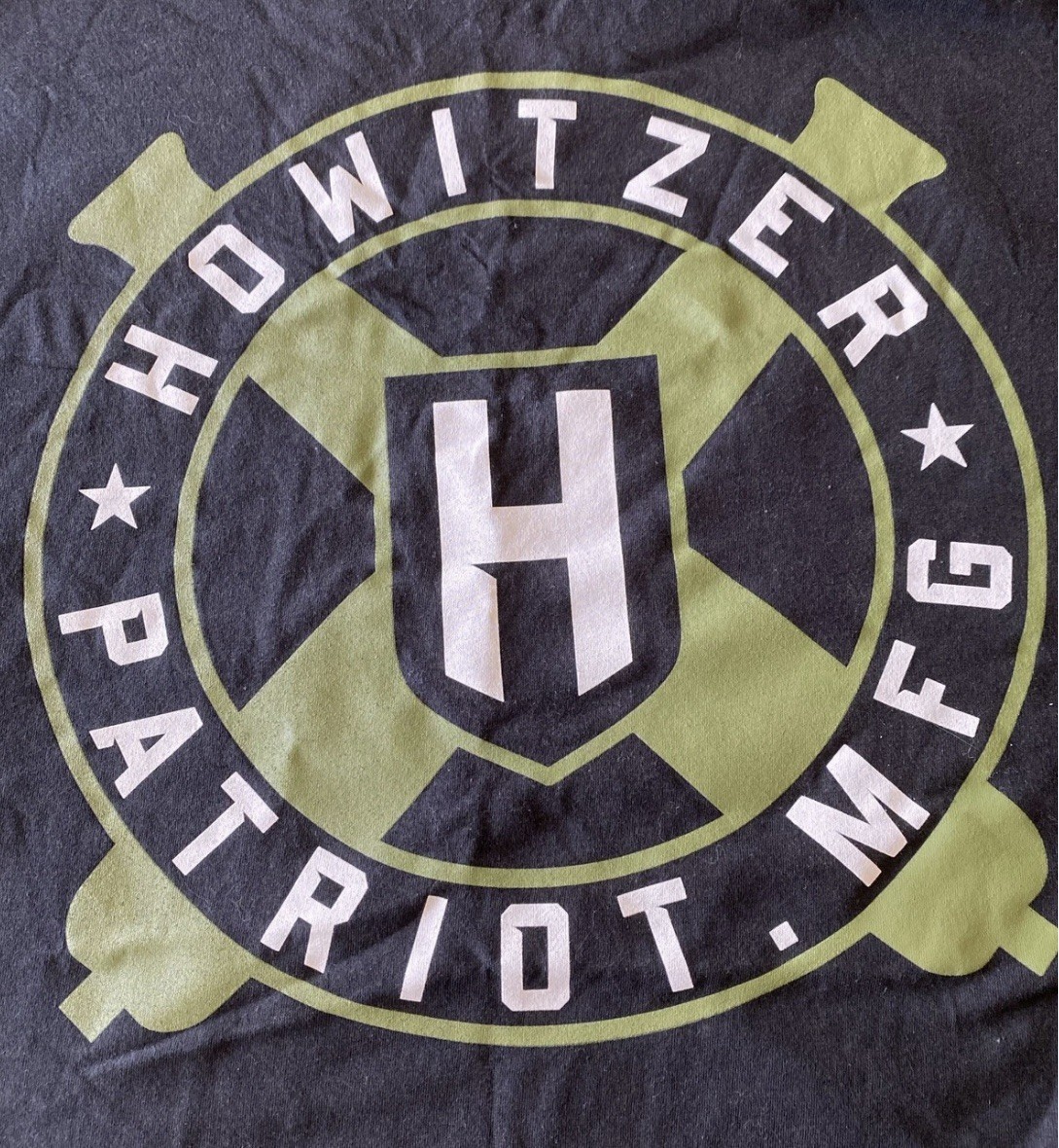 NEW Black Howitzer Patriot T-Shirt Size 2XL 2024 Shot Show NEW In Package