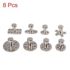 8pcs Metal Car Body Door Paintless Dent Repair Removal Tools Glue Puller Tab