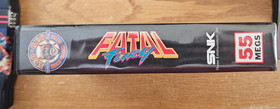 Fatal Fury Dog Tag Neo Geo AES ( 1990) CIB Complete SNK Video Game