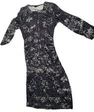 ANN TAYLOR  Front Zip, Sleeve Pencil Stretch Dress Size 4P