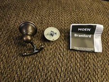 Moen YB2203ORB Brantford Double Robe Hook in Oil-Rubbed Bronze Finish
