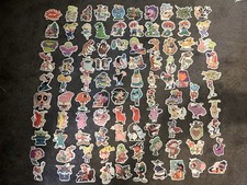 10 PCs Random 90s Kids Nostalgia Cartoon Stickers Nickelodeon, Cartoon Network