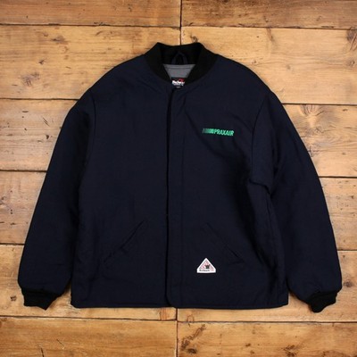 Vintage Bollwerk Workwear Jacke 2XL Bomber Blau