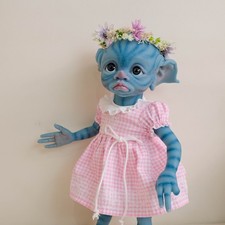 Fantasy 17in Lifelike Reborn Baby Dolls Full Body Washable Poseable Avatar Gifts