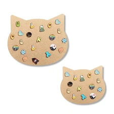 Cat Pin Board Cork Board 11.8 * 7.9inch Two Size Display Board Wall Mounted C