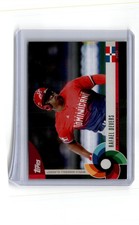 2023 Topps World Baseball Classic Global Stars Black Rafael Devers Dominican