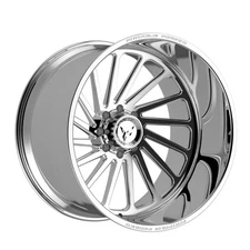 24x12 Fittipaldi FTF503P Polished FORGED LEFT DIRECTIONAL Wheel 6x135 (-44mm)