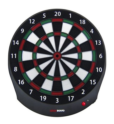 GRAN BOARD dash Green/Red -Electronic dart board linked with smartphone via Blue