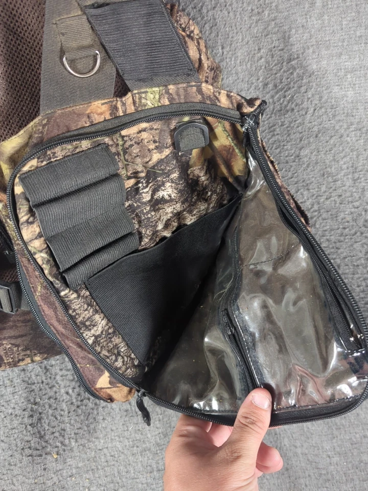 Ol Tom Turkey Vest W/ Magnetic Fold Down Seat Size Large EUC - Image 4 of 4