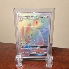Pokémon Dragonite GX Full Art Ultra Rare Promo Holo SM156 250 HP Stage 2 Card on eBay