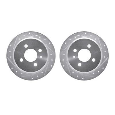 WGPN1-31083 R1 Concepts 2-Wheel Set Brake Discs Rear  for 325 E30 3 Series 325iX