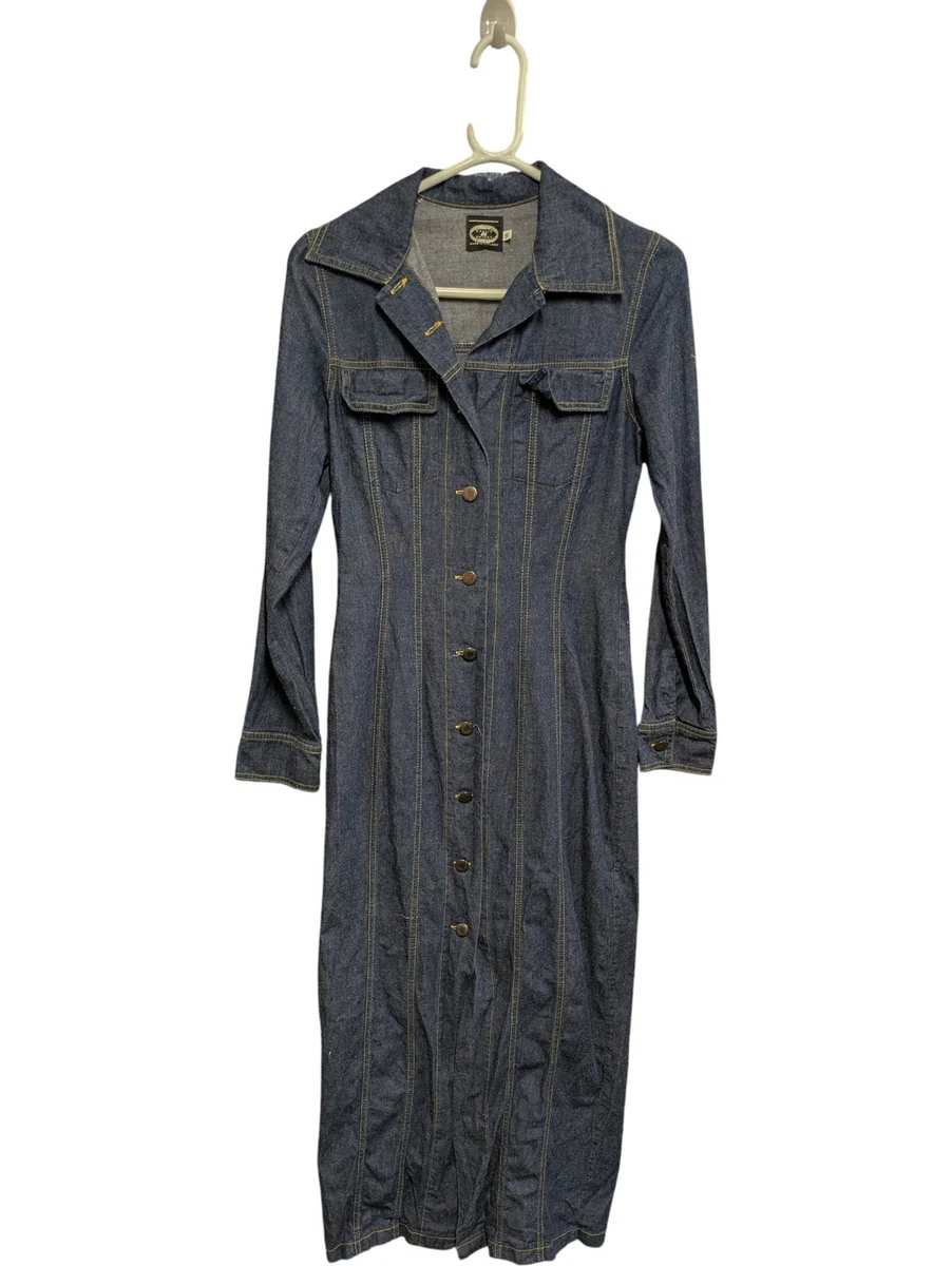 sachin and babi light blue dress Denim Long Sleeve Casual Dresses for Women for sale