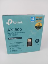TP-Link AX1800 Nano Wi-Fi 6 Wireless USB Adapter Archer TX20U Nano 1201 Mbps